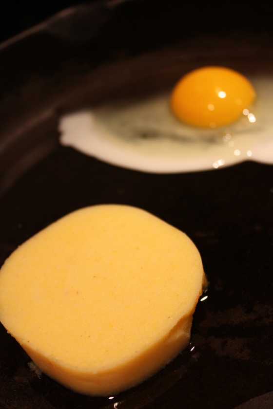 Polenta and egg again